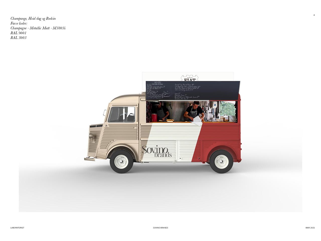 Citroën mobile-bar conversion shown in the case presentation.